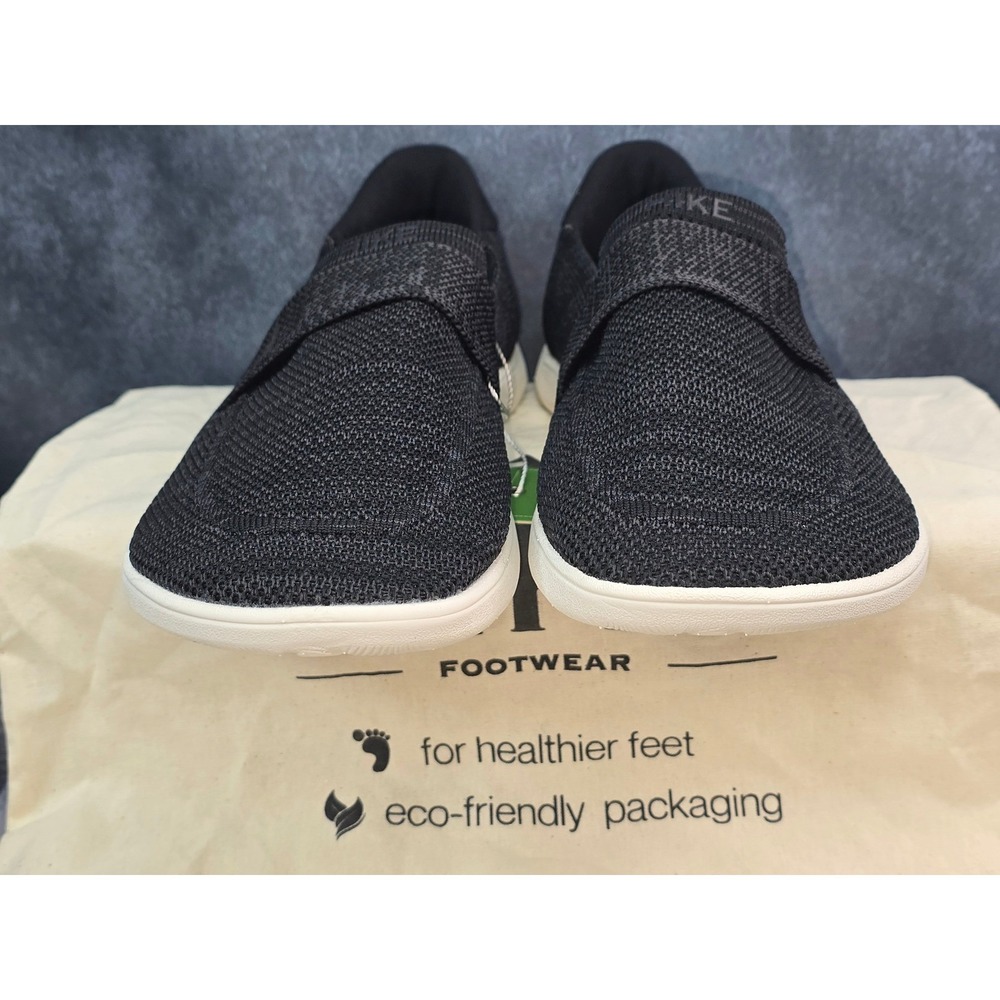NWT Hike Footwear Valenza Loafer Black Barefoot Slip On Women EU 42 Size 10.5 - Picture 2 of 8